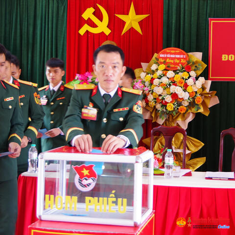Đại hội Đoàn cơ sở Tiểu đoàn 12, Bộ Tham mưu thành công tốt đẹp