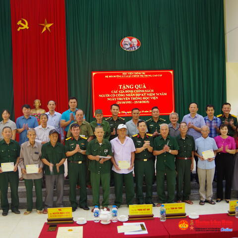 Hệ 3, Học viện Chính trị hành quân về nguồn, đền ơn đáp nghĩa