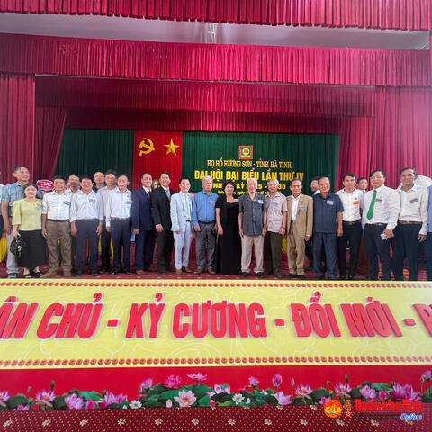 Đại hội đại biểu Họ Hồ Hương Sơn (Khóa IV), nhiệm kỳ 2025 – 2030 thành công tốt đẹp