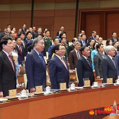 Khai mạc trọng thể Kỳ họp thứ mười, Quốc hội khóa XV: Tạo bước khởi đầu cho thời kỳ phát triển mới