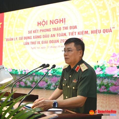 Sơ kết Phong trào thi đua “Quản lý, sử dụng xăng dầu an toàn, tiết kiệm, hiệu quả” 5 năm lần thứ IV, giai đoạn 2020 – 2025