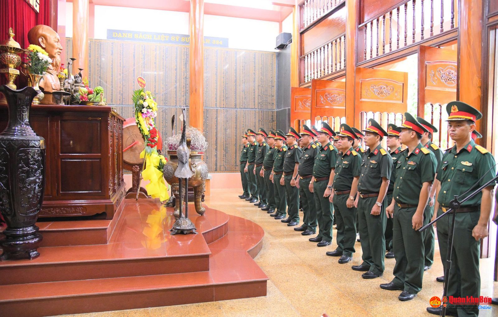 Sư đoàn 324 tổ chức hoạt động tri ân nhân Ngày Thương binh - Liệt sĩ