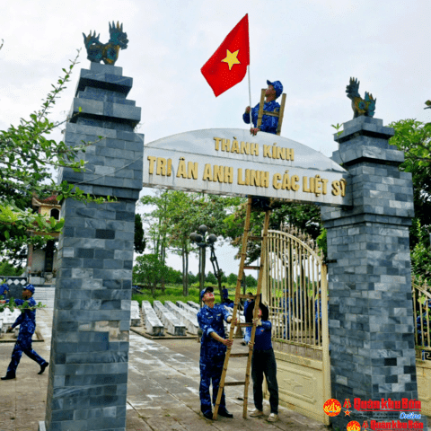 Tuổi trẻ Hải đội 102 đẩy mạnh hoạt động Chiến dịch Thanh niên tình nguyện Hè năm 2025