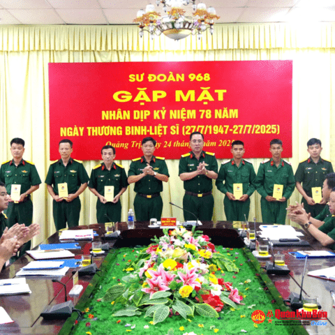 Sư đoàn 968 tri ân người có công, lan tỏa đạo lý “Uống nước nhớ nguồn”