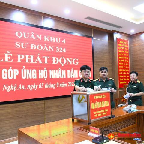 Sư đoàn 324 phát động hưởng ứng chương trình “65 năm nghĩa tình Việt Nam – Cu Ba”
