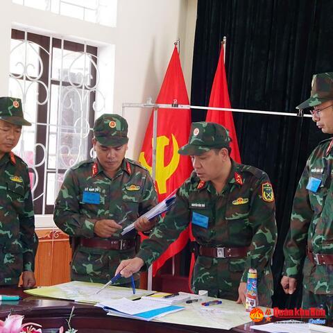 Đoàn Kinh tế - Quốc phòng 92 (Quân khu 4): Nâng cao trình độ tham mưu, hợp đồng tác chiến cho cán bộ