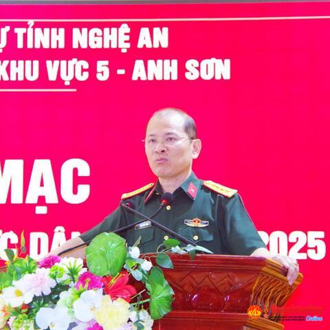 Ban Chỉ huy Phòng thủ khu vực 5 – Anh Sơn (Nghệ An) bồi dưỡng kiến thức dân tộc năm 2025