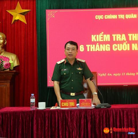 Cục Chính trị Quân khu 4: Kiểm tra thi đua tại Đoàn An điều dưỡng 40