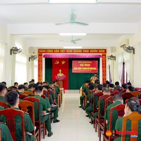 Lữ đoàn Thông tin 80: Hội nghị Quân chính 6 tháng đầu năm 2025