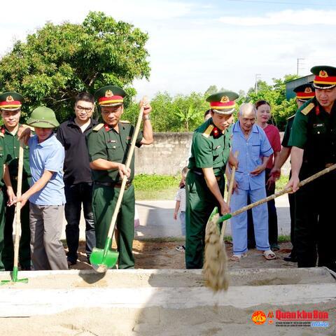Lữ đoàn Thông tin 80, Quân khu 4: Khởi công xây dựng “Nhà đồng đội”