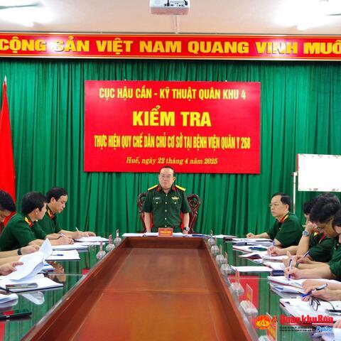 Bệnh viện Quân y 268: Thực hiện tốt quy chế dân chủ cơ sở trong đơn vị
