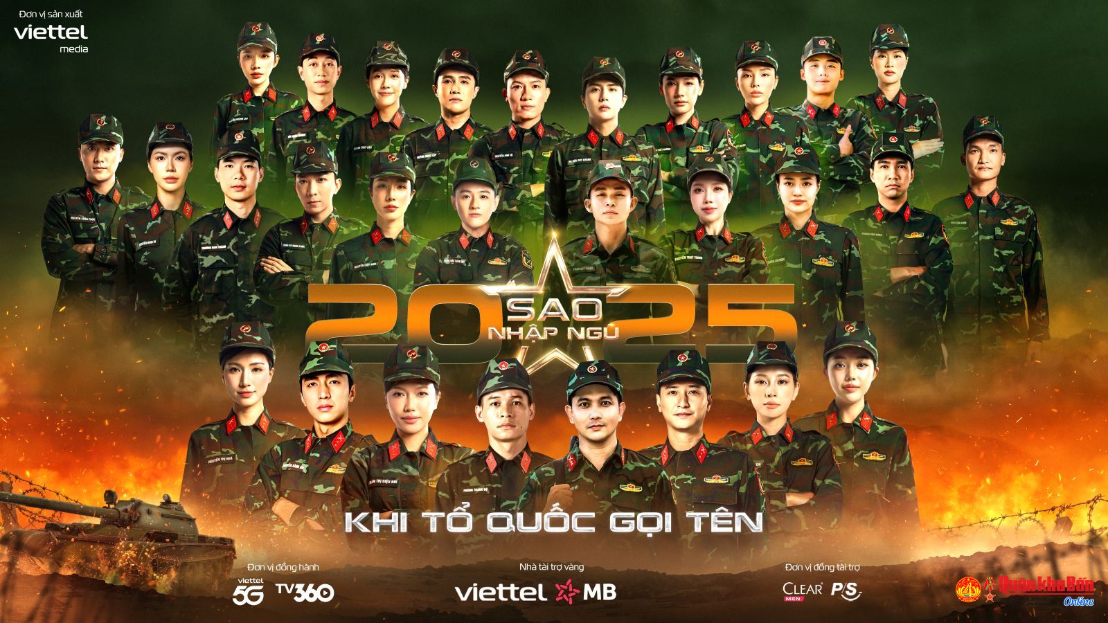 MB tài trợ Vàng cho chương trình Sao nhập ngũ All-Stars 2025