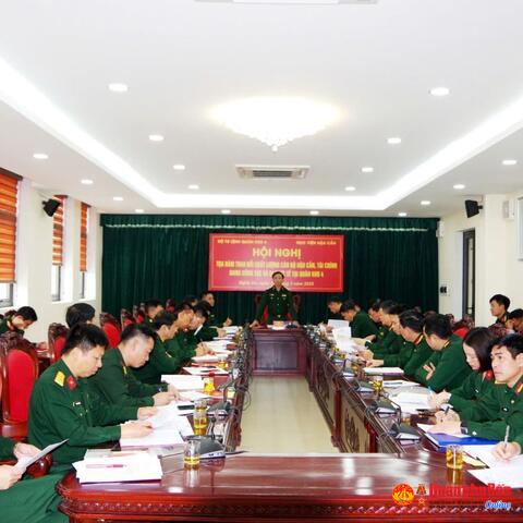 Học viện Hậu cần: Khảo sát, nắm chất lượng đội ngũ cán bộ ngành hậu cần, tài chính tại Quân khu 4
