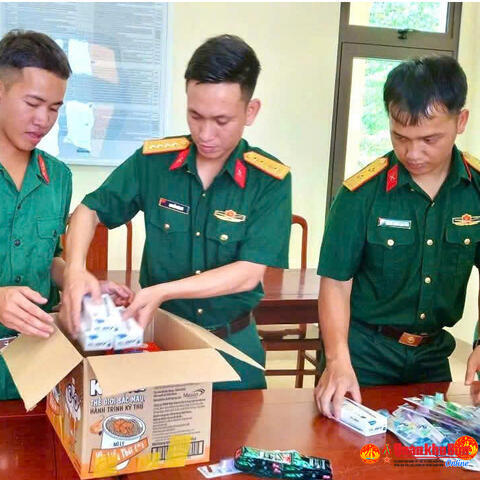 Trung đoàn 335, Sư đoàn 324 chung tay hướng về đồng bào vùng lũ