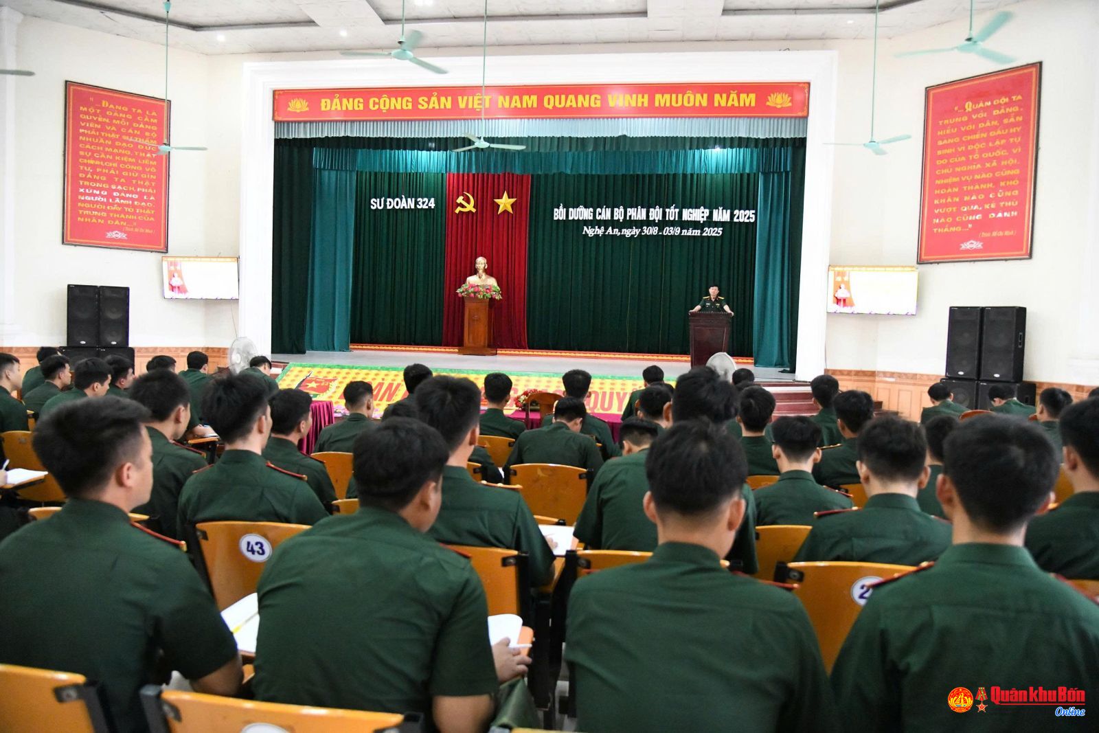 Sư đoàn 324 khai mạc tập huấn cán bộ phân đội tốt nghiệp năm 2025
