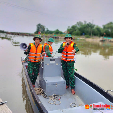 Các đơn vị chủ động ứng phó với mưa lũ