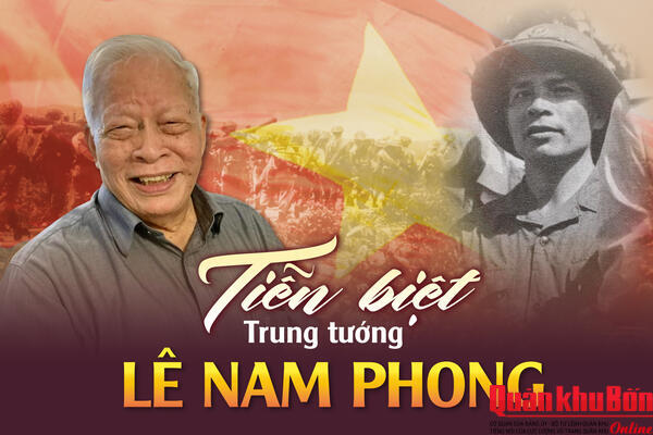 Tiễn biệt Trung tướng Lê Nam Phong