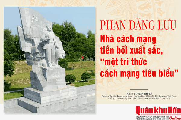 Phan Đăng Lưu - Nhà cách mạng tiền bối xuất sắc, "một trí thức cách mạng tiêu biểu"