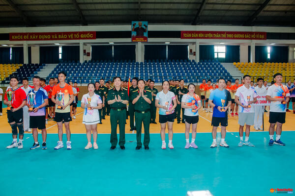 Quân khu 4: Bế mạc Hội thao Thể dục thể thao