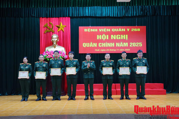 Bệnh viện Quân y 268: Hoàn thành xuất sắc nhiệm vụ năm 2025