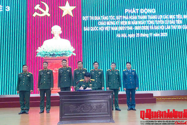 Hệ 3, Học viện Chính trị: Phát động đợt thi đua cao điểm