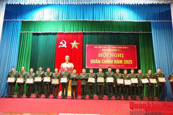 Bệnh viện Quân y 4 hoàn thành tốt nhiệm vụ năm 2025