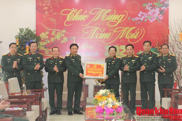 Thiếu tướng Đoàn Xuân Bường kiểm tra, chúc Tết các đơn vị thuộc Cục Hậu cần – Kỹ thuật