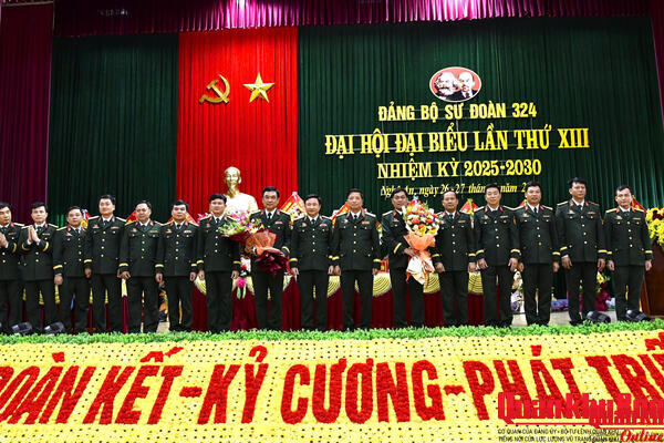 Sư đoàn 324 (Quân khu 4) vững tin bước vào năm mới