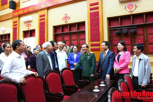 Thượng tướng Lê Đức Thái: Giữ mối liên hệ chặt chẽ với cử tri, lắng nghe và phản ánh trung thực ý kiến của Nhân dân