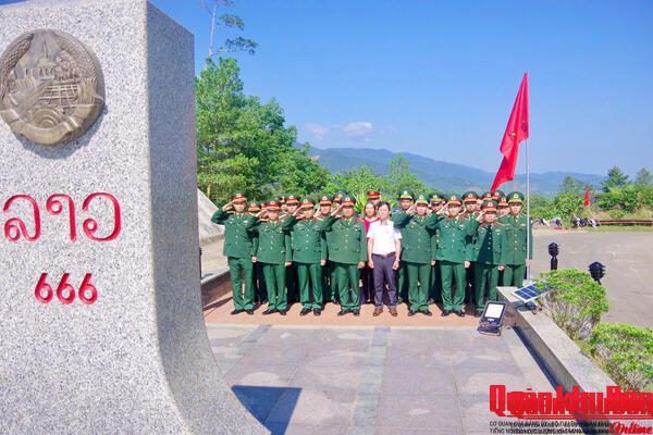 Đoàn Kinh tế - Quốc phòng 92 tổ chức nhiều hoạt động hưởng ứng “Tháng Thanh niên”, “Tháng ba biên giới” năm 2026