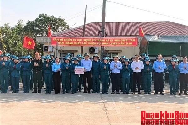 Xã Kỳ Anh (Hà Tĩnh): “Tiếp lửa” huấn luyện giỏi