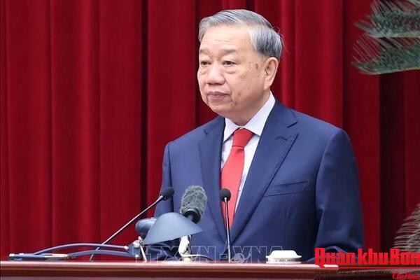 Toàn văn phát biểu của Tổng Bí thư Tô Lâm khai mạc Hội nghị Trung ương lần thứ 2