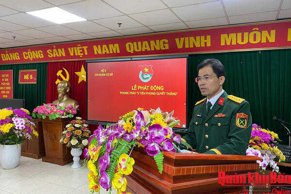 Chi đoàn cơ sở hệ 5, Học viện Chính trị: Phát động phong trào thi đua “3 tiên phong, quyết thắng” giai đoạn 2025 – 2030