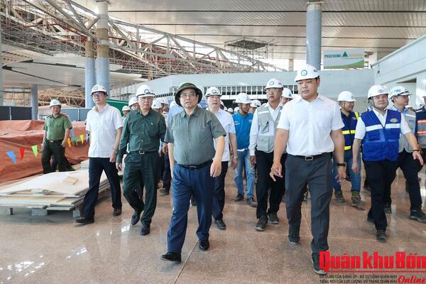 Thủ tướng Phạm Minh Chính: Khai thác thương mại sân bay Long Thành vào cuối năm 2026