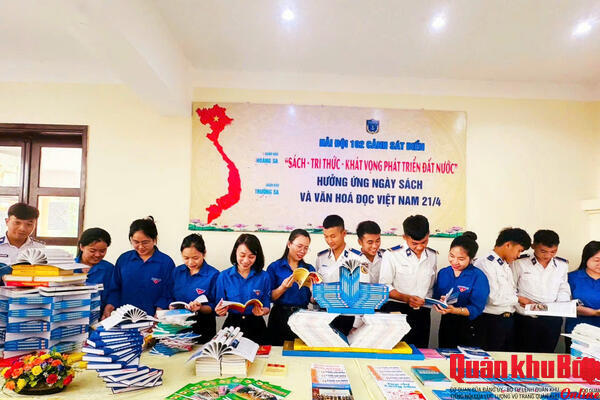 Hải đội 102 lan tỏa văn hóa đọc trong kỷ nguyên số