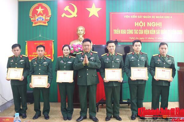 Ngành Kiểm sát Quân khu 4: Xứng đáng là "thanh bảo kiếm" bảo vệ và thực thi pháp luật