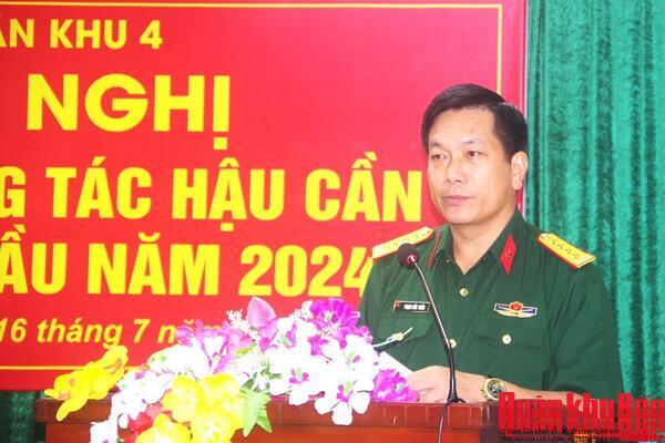 Thực trạng công tác bảo đảm hậu cần, kỹ thuật trong thực hiện nhiệm vụ phòng chống, khắc phục thiên tai, thảm họa trên địa bàn Quân khu 4 và những vấn đề đặt ra đối với công tác đào tạo cán bộ hậu cần, kỹ thuật ở Học viện Hậu cần hiện nay