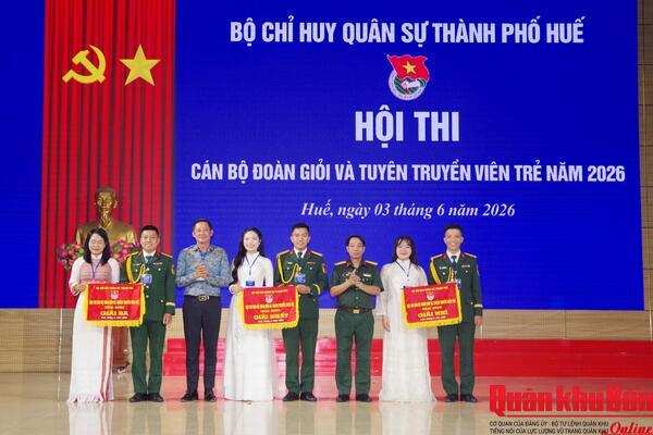 Bộ Chỉ huy Quân sự thành phố Huế: Nâng cao kỹ năng tuyên truyền cho cán bộ Đoàn cơ sở