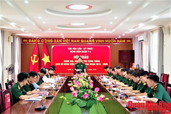 Bệnh viện Quân y 4 nghiệm thu công trình lịch sử giai đoạn 2016 - 2026