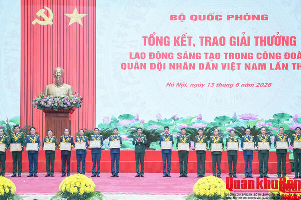 Quân khu 4: Giành 3 giải Ba - Giải thưởng Lao động sáng tạo trong Công đoàn Quân đội lần thứ I