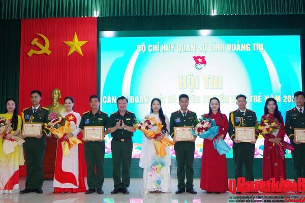 Bộ Chỉ huy Quân sự tỉnh Quảng Trị: Hội thi Cán bộ Đoàn giỏi và Tuyên truyền viên trẻ năm 2026