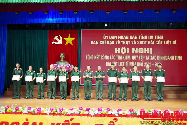 Hà Tĩnh: Tổng kết công tác tìm kiếm, quy tập hài cốt liệt sĩ mùa khô 2025-2026.