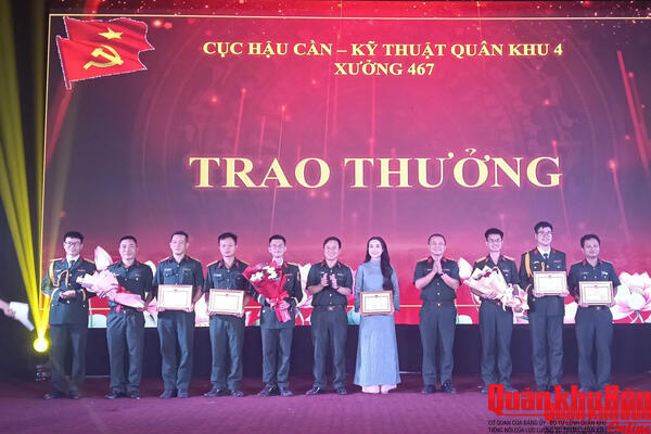 Xưởng 467 tổ chức Hội thi tìm hiểu truyền thống đơn vị Anh hùng