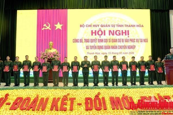 Bộ Quốc phòng trả lời về tuyển dụng cán bộ vào Ban CHQS cấp xã