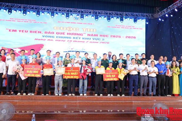 Vòng chung kết Khu vực 2 Cuộc thi “Em yêu biển, đảo quê hương” năm học 2025-2026