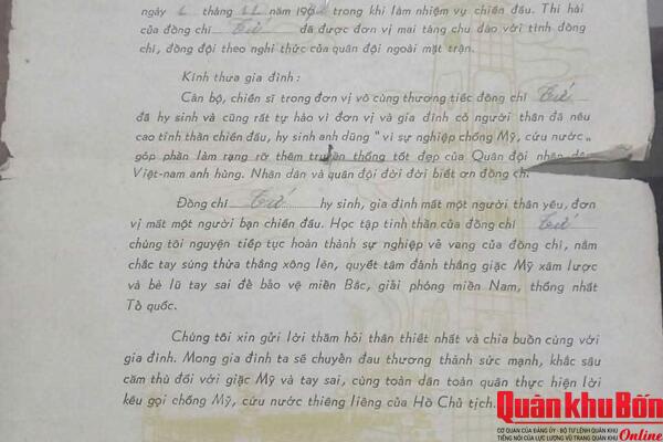 Thông tin tìm mộ liệt sĩ