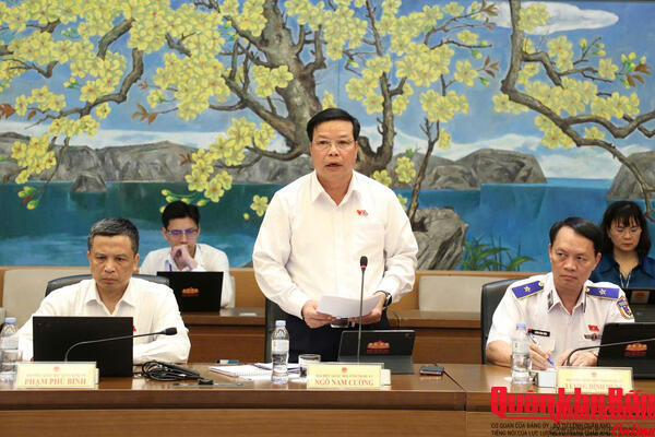 Thiếu tướng Ngô Nam Cường, Đại biểu Quốc hội: Luật Hải quan sửa đổi cần bịt kín “khoảng trống” pháp lý, giữ vững an ninh biên giới