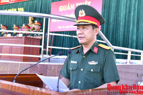 Sư đoàn 324 (Quân khu 4) quán triệt nhiệm vụ huấn luyện chiến đấu giai đoạn II năm 2026