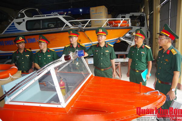 Bộ Chỉ huy Quân sự tỉnh Hà Tĩnh: Luyện tập phương án ứng phó với báo số 3