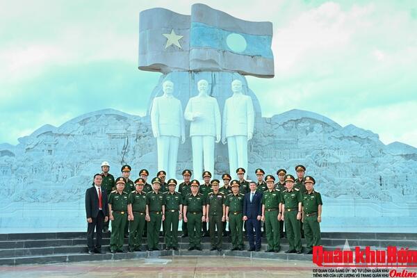 Đại tướng Nguyễn Trọng Nghĩa dự chuỗi hoạt động tăng cường hợp tác giữa Tổng cục Chính trị Quân đội hai nước Việt Nam - Lào